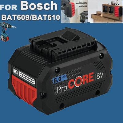 #ad #ad For Bosch 18V 8.0Ah Lithium Ion Battery Professional GBA BAT609 BAT620 BAT610 US $28.91