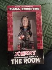 Johnny From The American Classic Film THE ROOM Talking Bobblehead Tommy Wiseau