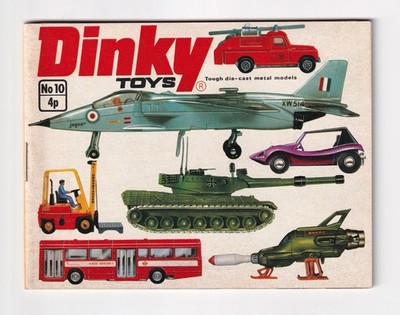 Dinky Toys Katalog 1974 No 10 Thunderbirds Captain Scarlet Joe 90 UFO Pink Pan