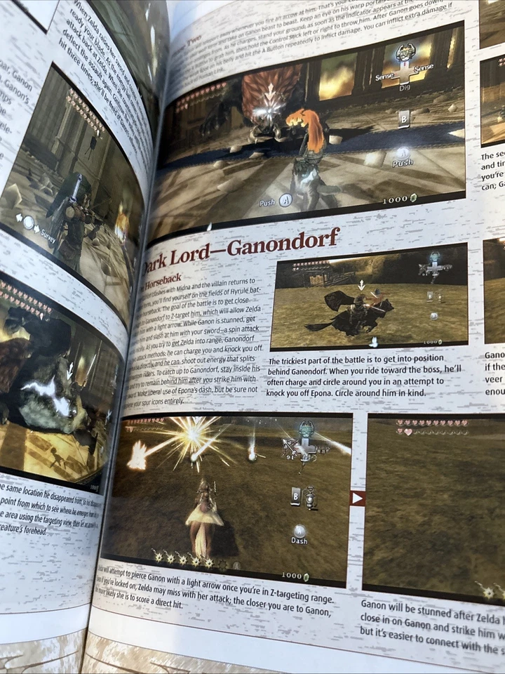 The Legend of Zelda Twilight Princess Official Nintendo Power Game Guide Wii - Image 4 of 4