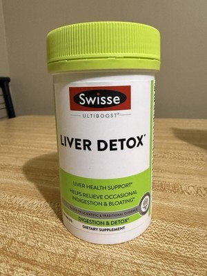 Swisse Milk Thistle Liver Cleanse Detox, Repair & Support 180 Tabs Exp 09/2026