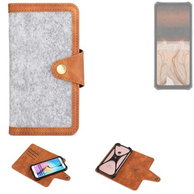 Filzhülle für iiiF150 B3 Pro Handy-Tasche hellgrau