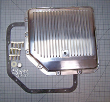 Gm Turbo 350 Th350 Aluminum Finned Transmission Pan Gasket And Hardware Gm Turbo 350 Th350 Aluminum Finned Transmission Pan Gasket And Hardware