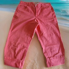 CARIBBEAN JOE CORAL CAPRIS IN WOMEN'S SZ 8