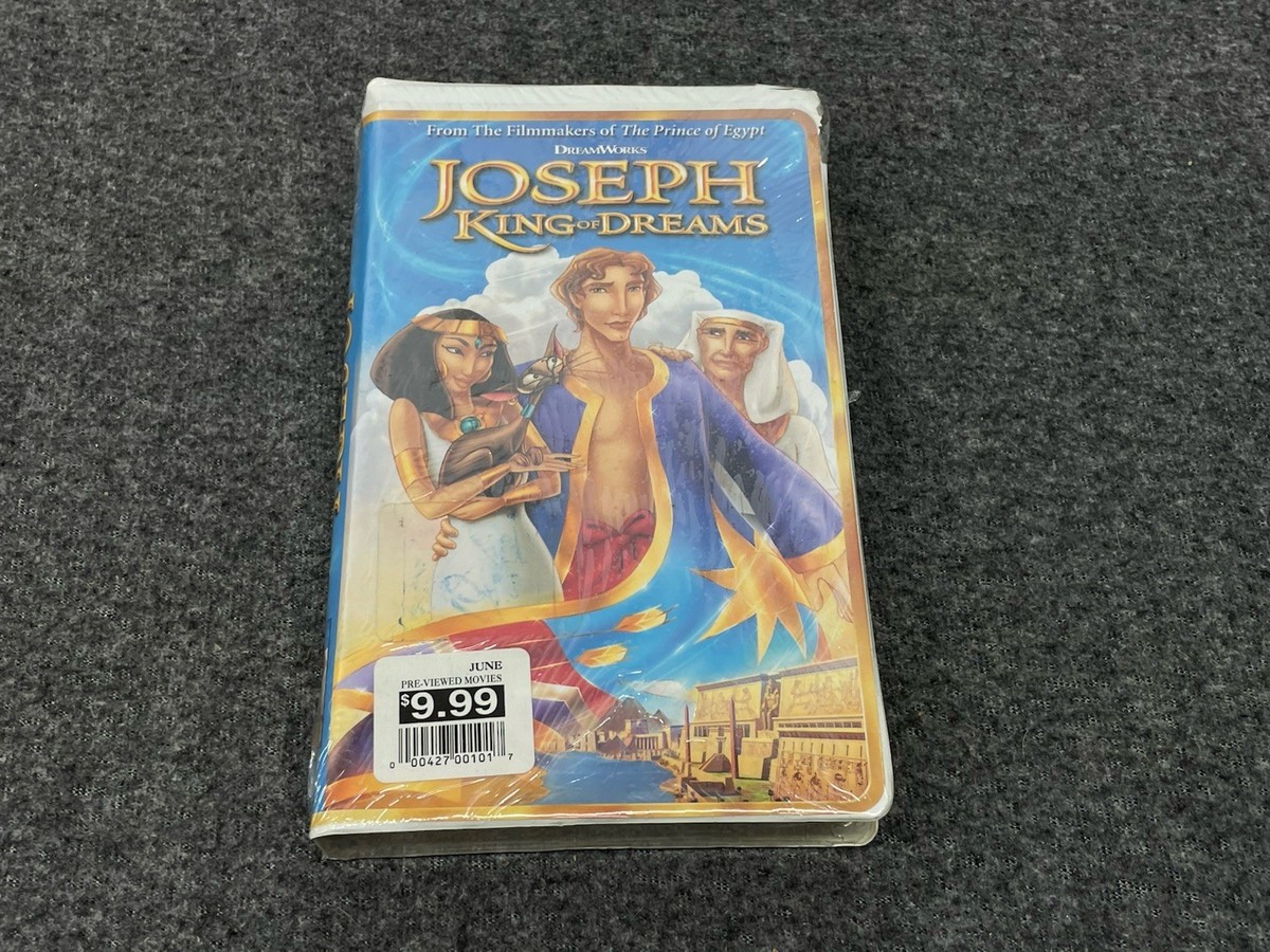 Joseph King of Dreams (VHS, 2000) Dreamworks NEW & SEALED Vintage