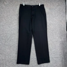 Dockers Pants Mens 34x32 Black Classic Fit Flex Comfort Chino Stretch Cotton