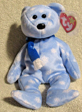 Ty Beanie Baby 1999 Holiday Teddy December 25, 1999 MWMT Free Shipping