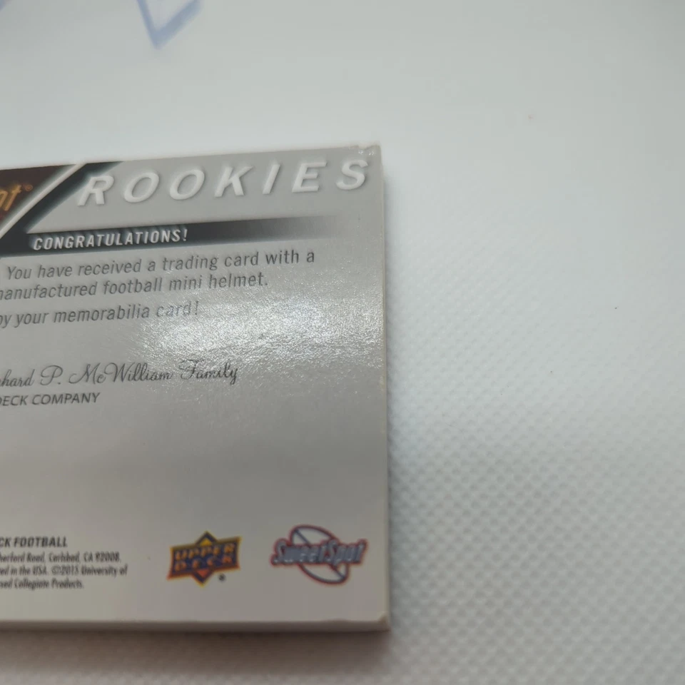 Cascos Upper Deck Sweet Spot 2015 Amari Cooper (15) #SS-AC Rookie RC Foto 3 de 4