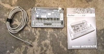 Fischertechnik 93293 Robo Interface  with book, cord