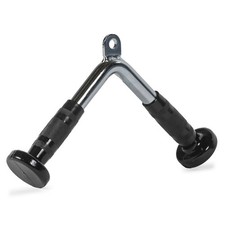 Titan Fitness V-Shaped Cable Machine Attachment, Non-Slip Grips