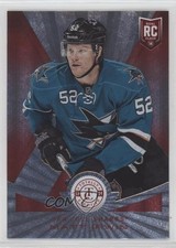 2013-14 Totally Certified Rookie Platinum Red 85/100 Matt Irwin #218 4p5