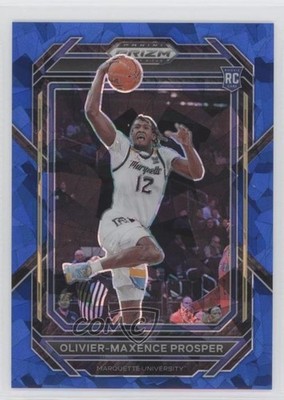 2023 Prizm Draft Picks Blue Ice 82/99 Olivier-Maxence Prosper #44 Rookie RC 1nu2