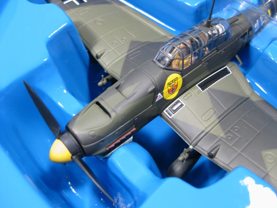 Corgi Junkers JU-87 B-2 T6 HL of 2 STG2 Immelmann Die Cast Plane - Image 3 of 4