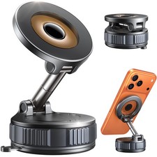 "Strong Magnetic Car Phone Holder - 360  Adjustable for Magsafe iPhone Models"