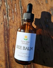 Bee Balm Tincture, Wild Bergamot, Fresh Herbal Extract