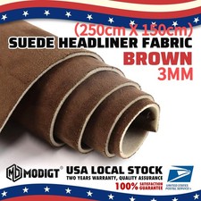98"x60" Headliner Fabric Foam Backed Suede Match Car Roof Liner Sag Upholstery