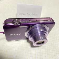 Sony Cyber Shot DSC-WX30 Violet Digital Camera 16.2MP 5x Zoom Japanese Exc