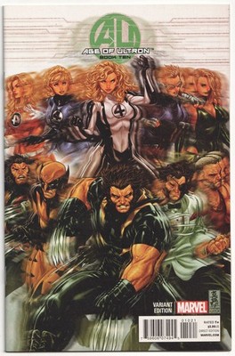 AGE OF ULTRON #10 MARK BROOKS RETAIL VARIANT 1ST APP ANGELA NM MARVEL COMICS