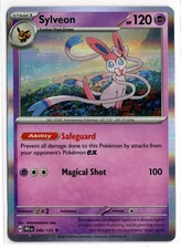 Pokemon Prismatic Evolutions Holo Rare 040/131 Sylveon