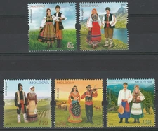 Moldova 2017-2025 Ethnicity: Romani, Polish, Ukrainians, Bulgarians 5 MNH stamps