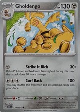 131/191 GHOLDENGO | UNCOMMON | SURGING SPARKS POKEMON CARD