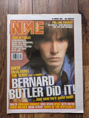 NME Bernard Butler, Rialto, Armando Iannucci, Shed Seven, Space, Beth Orton