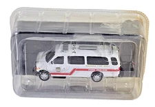 Fire Engines Of The World Del Prado No. 2000 Fourgon Fire Police Scale 1:57.