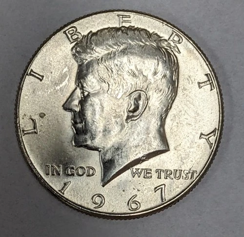 1967 Kennedy Silver Half Dollar UNC