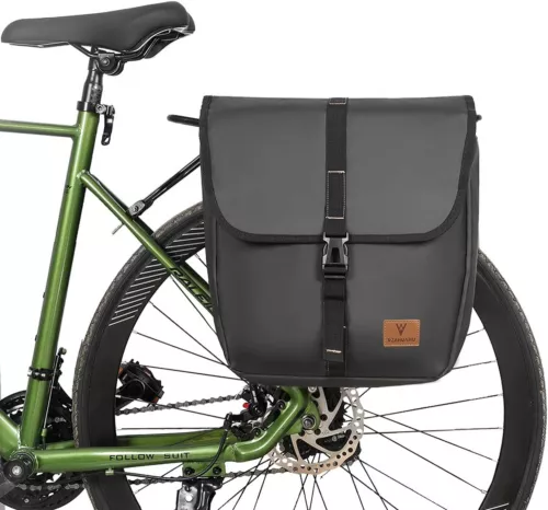 Fahrrad Tasche Set Gepäckträgertasche 20L Packtaschen Gepäckträger Wasserdicht - Bild 8 von 12