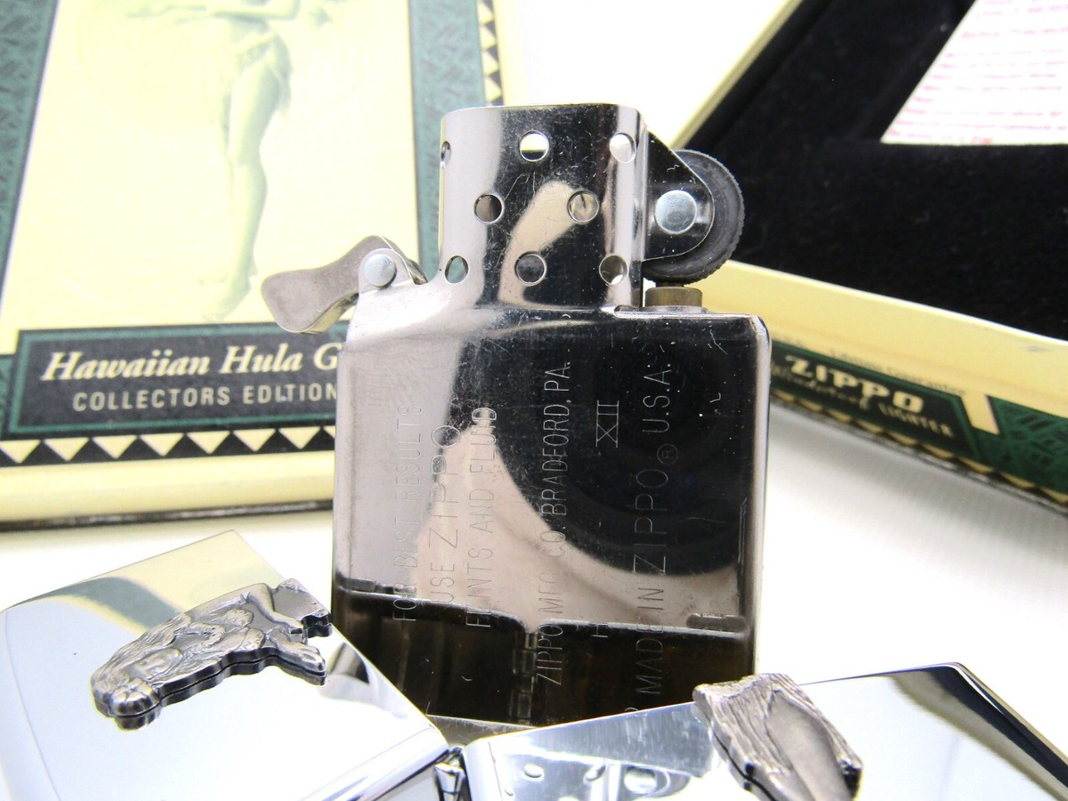 Hawaiian Hula Girl Collectors Edition ZIPPO 1996 Unfired Rare | eBay