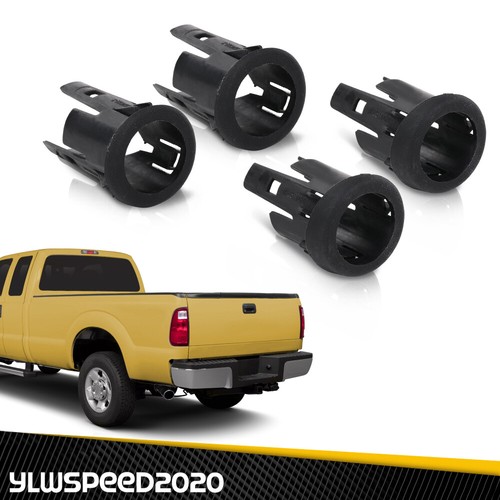 New 4X Rear Parking Assist Sensor Bezel Set Fit For 2008-2015 Ford F-250 F-350 - Foto 3 di 12