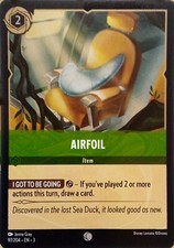 97/204 AIRFOIL INTO THE INKLANDS FOIL COMMON DISNEY LORCANA CARD
