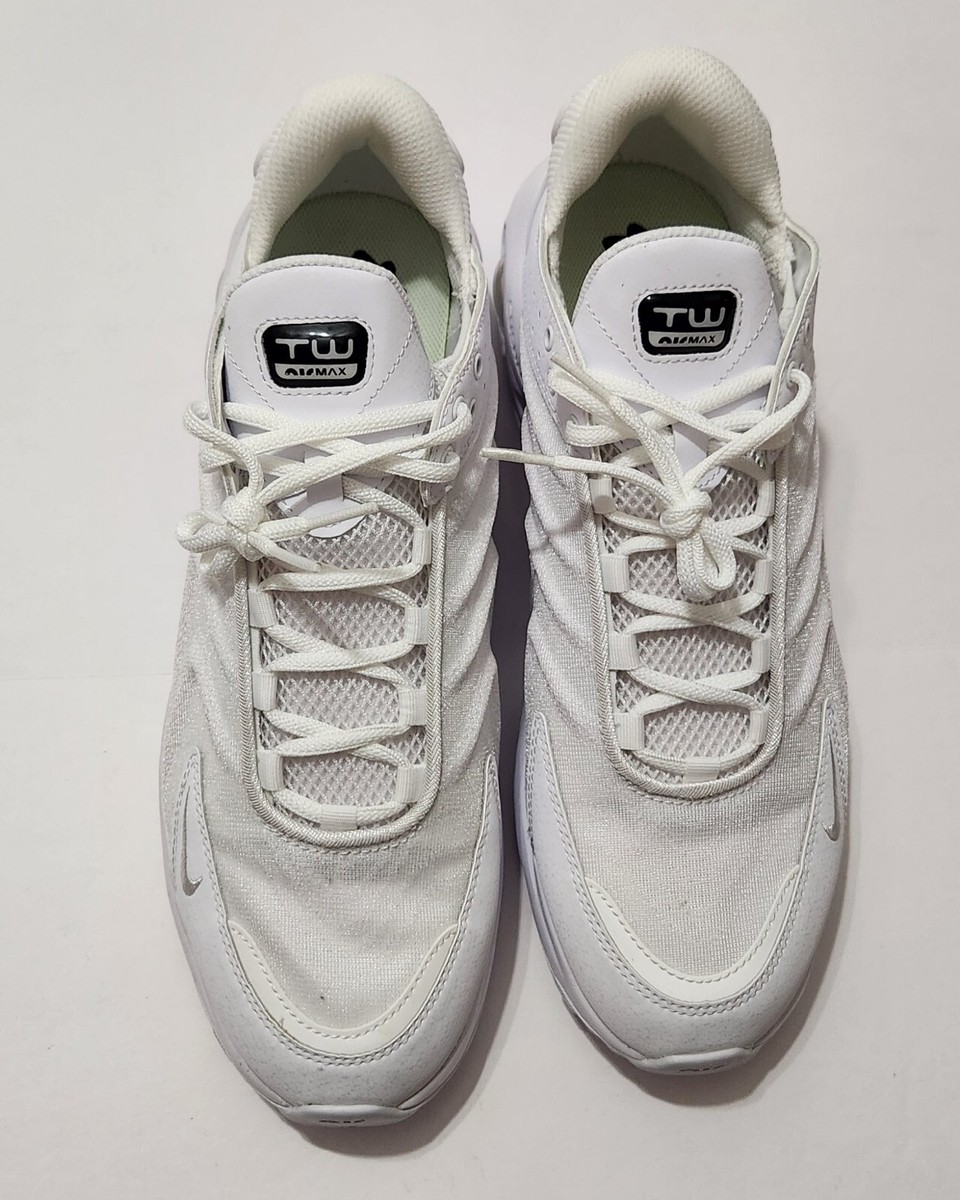 Nike Air Max TW Shoes Sneakers Triple White (DQ3984-102