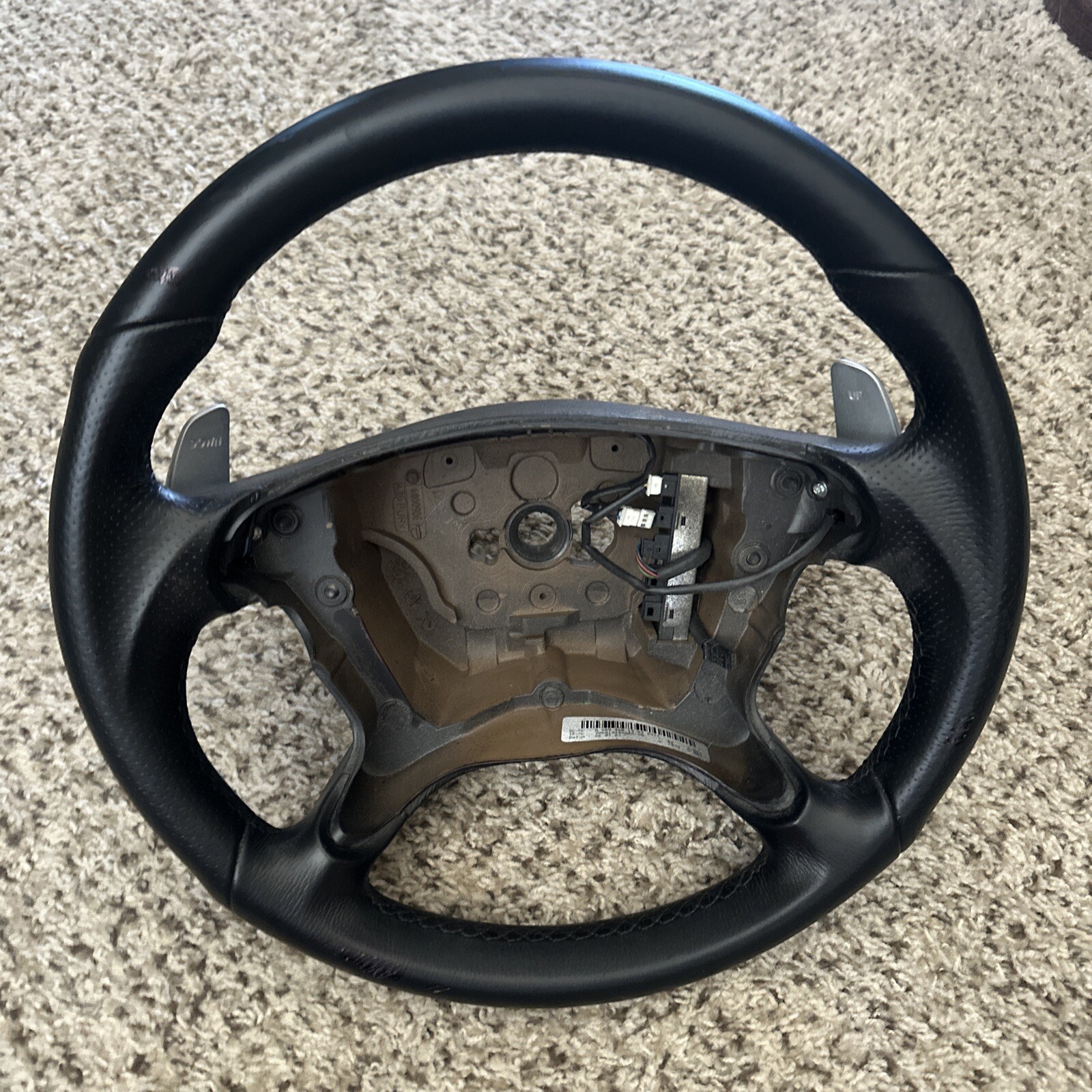 Mercedes Leather Steering Wheel OEM Amg No Brabus Clk 55 Cls 500