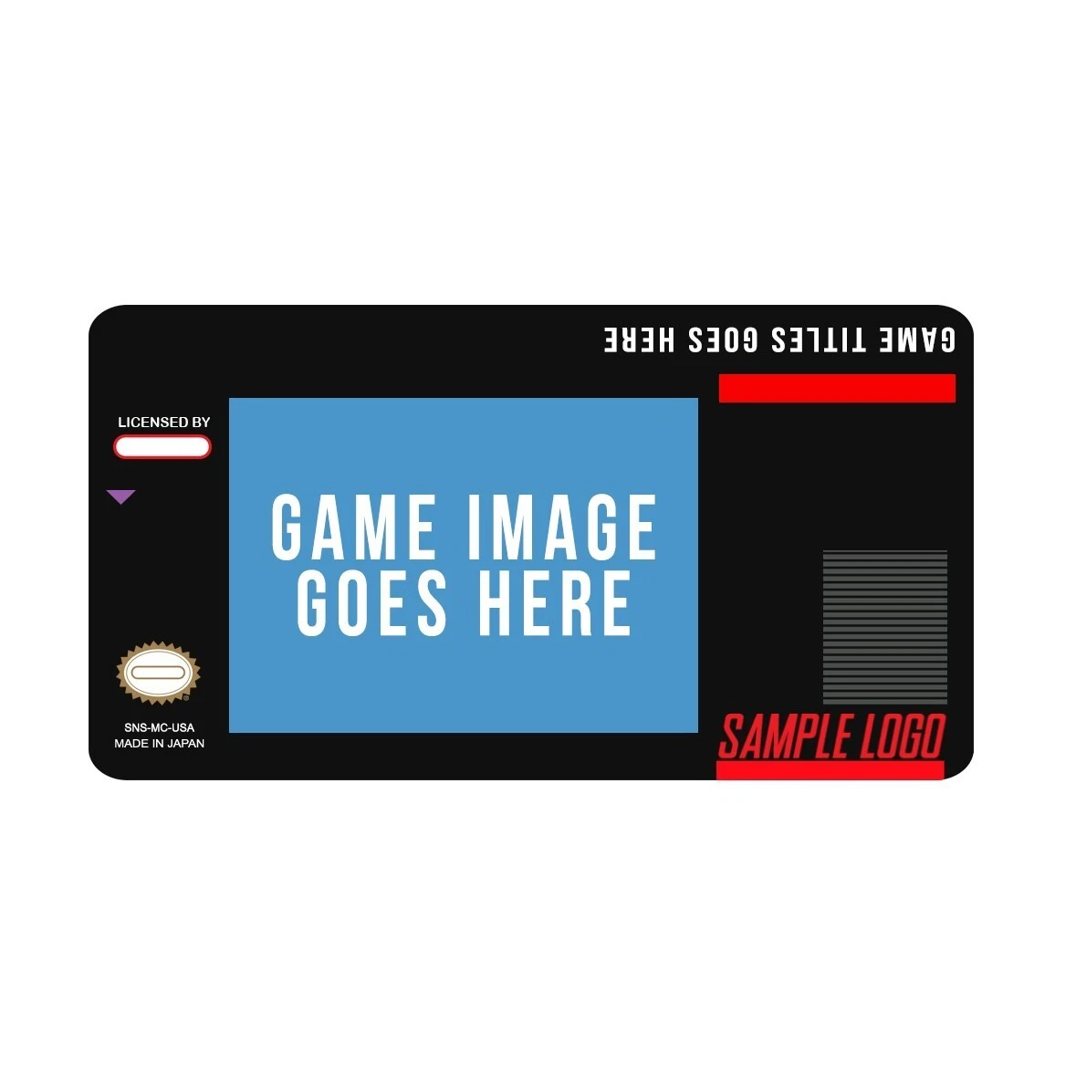Custom on sale snes cartridge