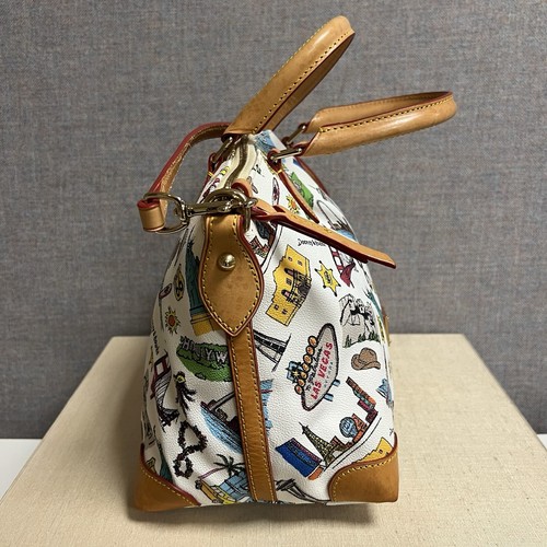 Dooney & Bourke Hollywood Las Vegas Leather Satchel Handbag Limited - Picture 5 of 13