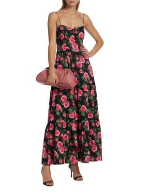 Alice + Olivia Women's Chantay Floral Maxi Dress - Cheri Floral - Size 4