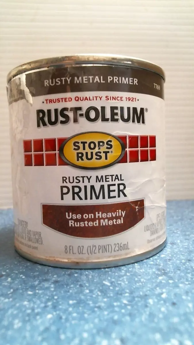 Rustloeum Rusty Metal Primer 8 fl. oz. 7769 FS eBay