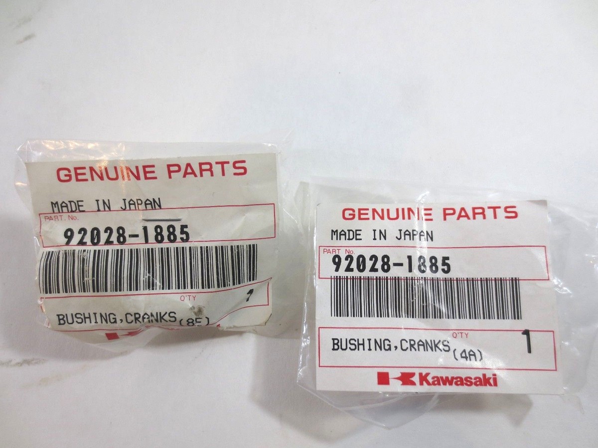 その他 N. OEM KAWASAKI CRANKSHAFT BUSHING SET OF 2 BLACK 98-04 ZX6 03-04 636