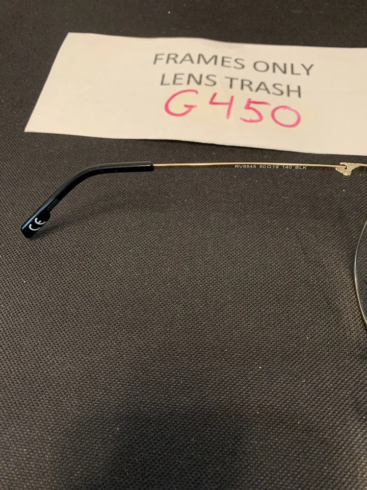 Monturas de gafas negras Reebok RV8545 G450 Foto 4 de 4
