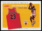 1999-00 Upper Deck Enter to Win Victory Base Card Michael Jordan Chicago Bulls