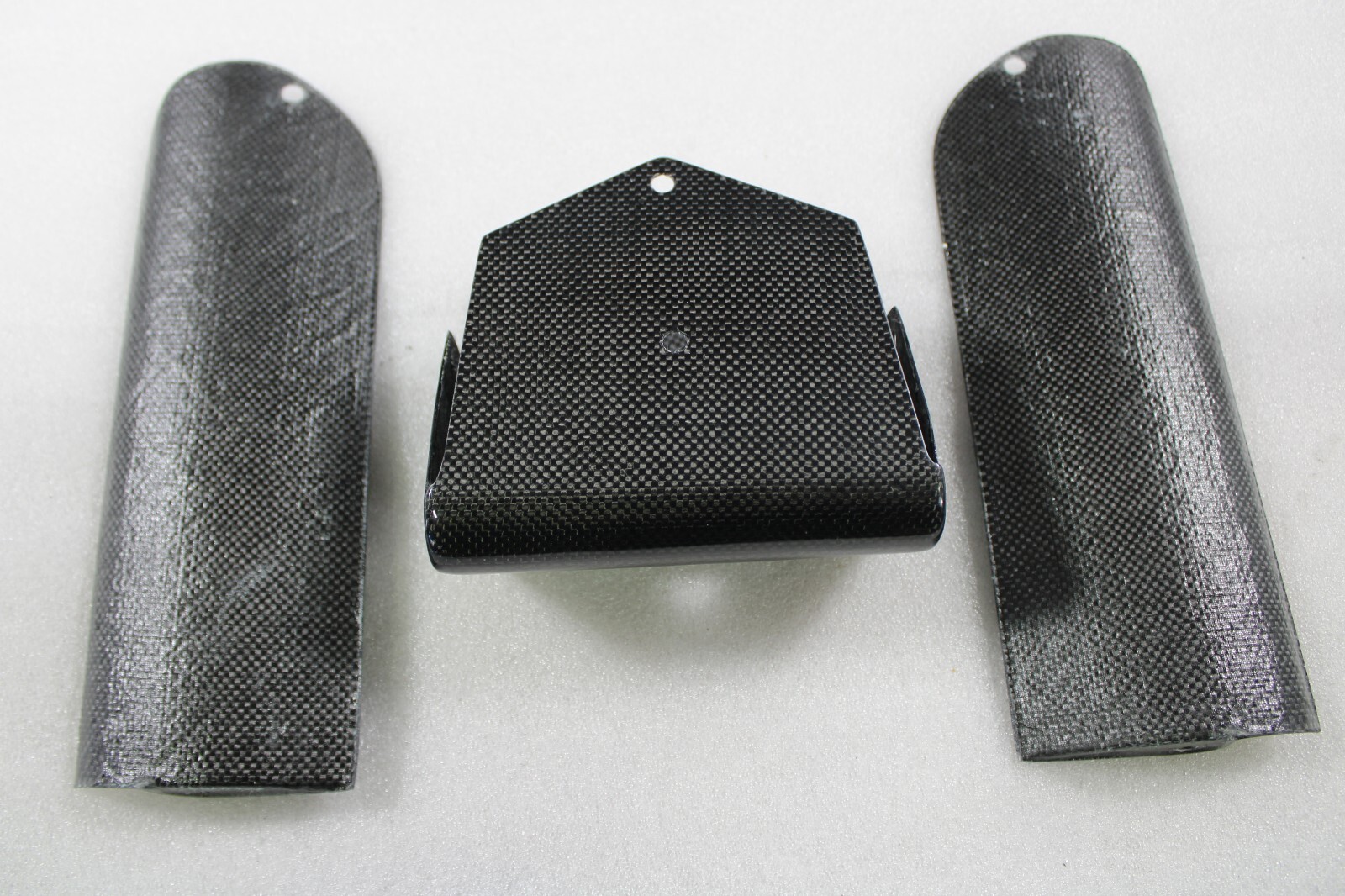 Ferrari F430, Carbon Fiber, Rear Latch Cover Set, New, RTUNED, P/N RTFE017RLS