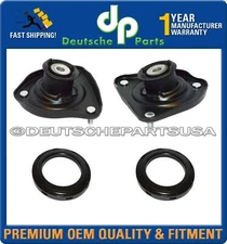 PORSCHE 911 997 C4 4S FRONT Suspension Strut Shock Mount Mounts + Bearings SET 4