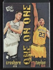 1997 Press Pass One On One #9 Austin Croshere / Maurice Taylor
