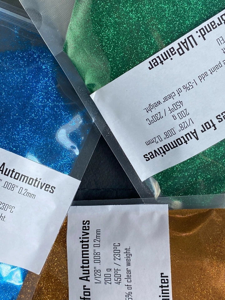 HOLOGRÁFICO, CAMALEÓN MULTICOLOR ESCAMA DE METAL para Pinturas Automotrices Foto 3 de 4