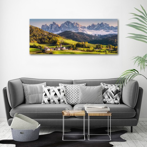 Leinwandbild Kunst-Druck 125x50 Bilder Landschaften Berge Panorama - Bild 2 von 6