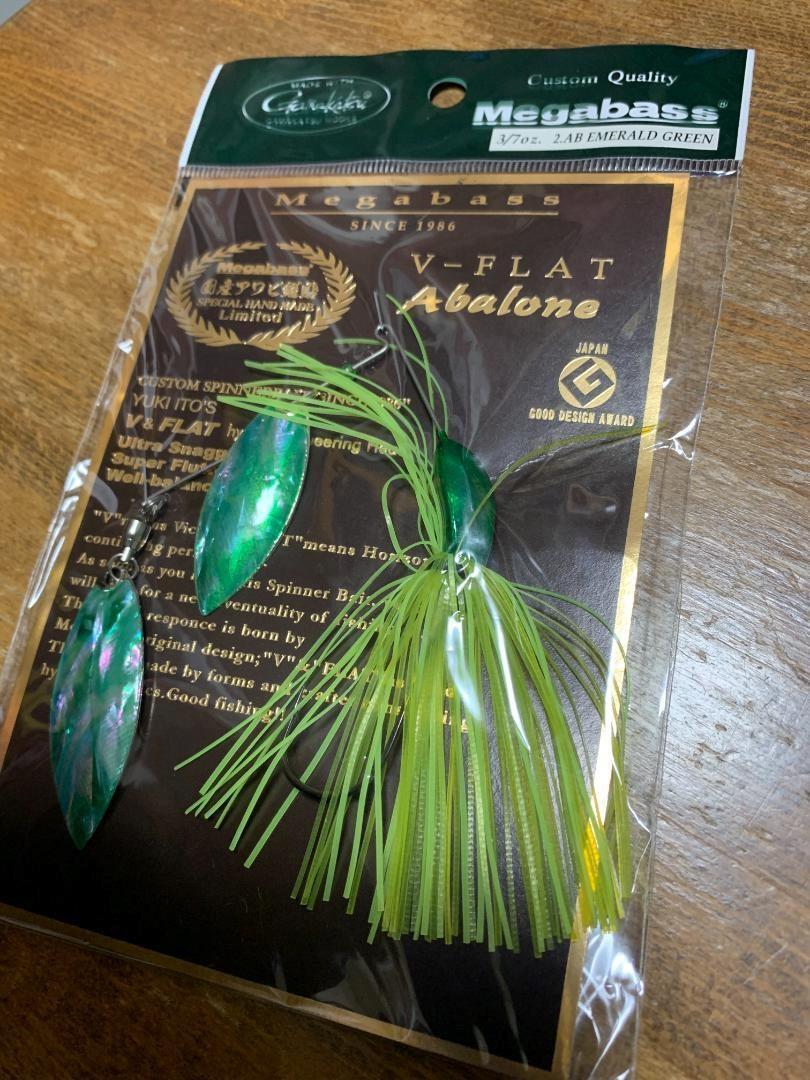 Megabass V-flat ABALOME set！ Megabass V-flat ABALOME set！