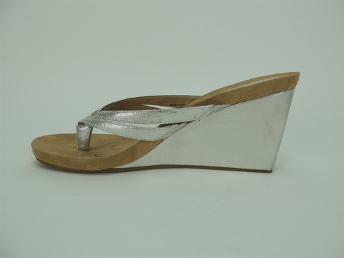 Style&co. Cassiee Damen-Keilsandalen silberfarben Größe 11 M - Bild 3 von 6