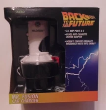 Back To The Future Mr. Fusion USB Car Charger To Charge All Phones NEW/SEALED!!