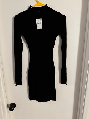 Women. NWT "Nordstrom Rack" blk,ribbed stretchy pencil dress. Size XS  Reg.$34.97 | eBay